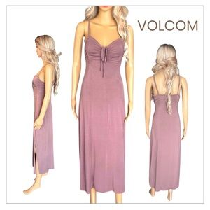 VOLCOM | STONE LUV MAXI DRESS - RAISIN